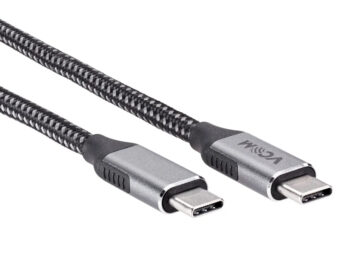 Кабель USB 3.2 Gen 2 Type C 4K 60Hz/ 20GBps/100W 1.0 м. VCOM (CU420M-1M)
