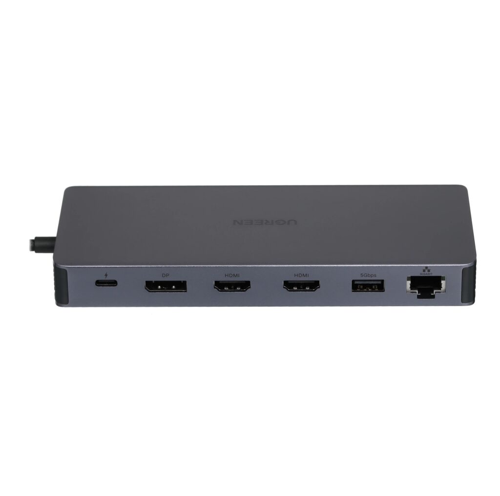 USB-концентратор UGREEN CM681 Revodok Pro 11-in-1 8Kх30Hz USB-C, цвет:серый-6