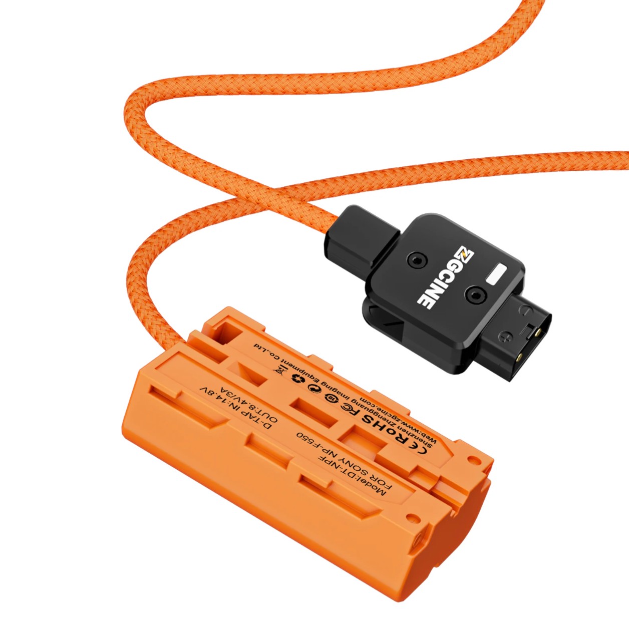 Имитатор батареи  ZGCine NP-F550 - D-tap-1