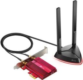 Сетевая Карта Двухдиапазонная PCI-E адаптер TP-Link Archer TX3000E WiFi