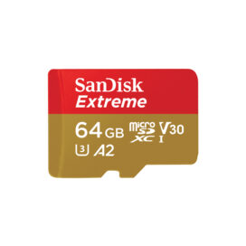 Карта памяти SanDisk Extreme microSDXC 64 Гб V30