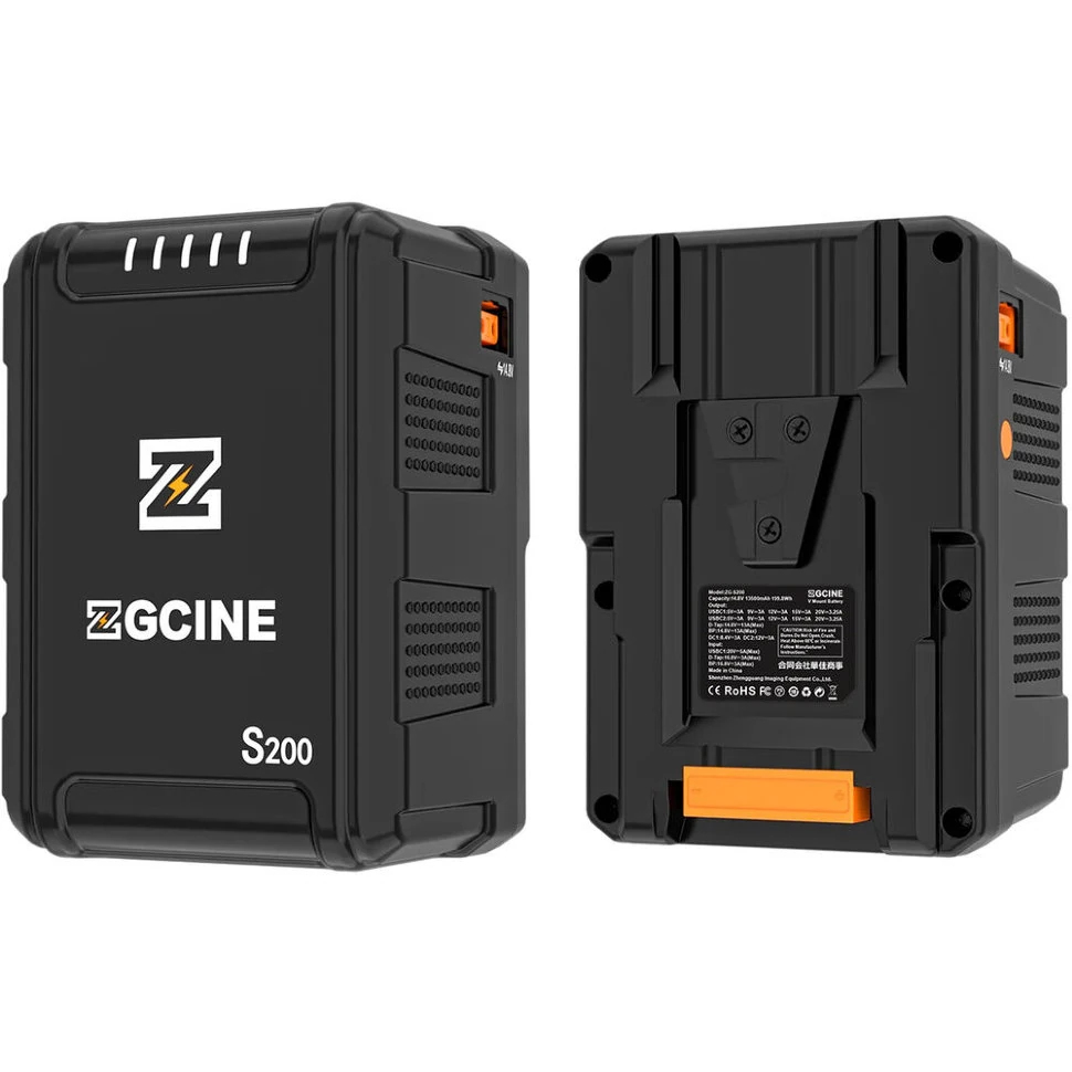 Аккумулятор V-mount ZGCine ZG-S200 (199.8 Wh)-3