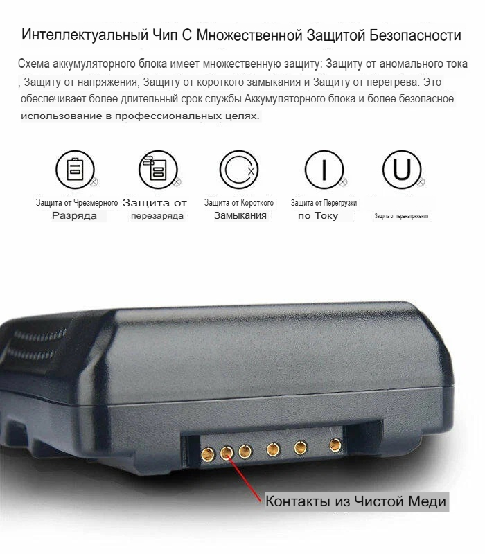 Аккумулятор V-mount Kingma BP-95WS (95 Wh,6600 мАч)-4