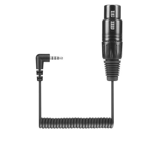 Кабель Sennheiser KA 600 для Микрофона MKE 600 (XLR-3pinF/mini TRRS 3,5 мм)-1