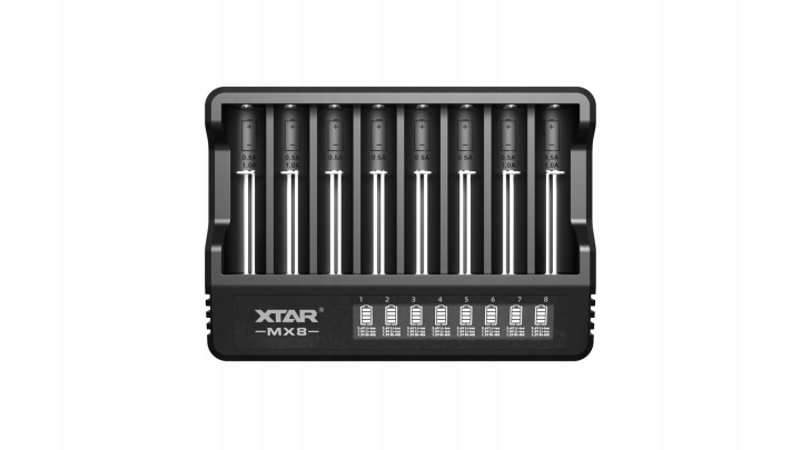 Зарядное устройство XTAR MX8 (8 слотов)-1