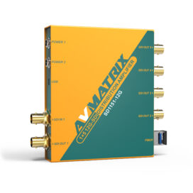 Усилитель-распределитель AVMATRIX SD1151 12G-SDI 1×5