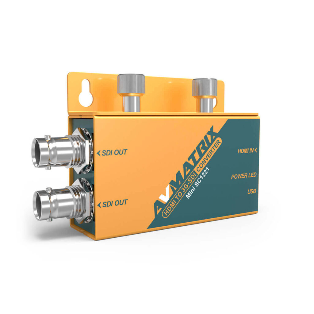 Конвертер преобразования HDMI в 3G-SDI  AVMATRIX Mini SC1221-1