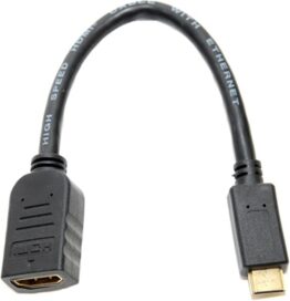 Переходник 5BITES HDMI / F mini HDMI M 1.4B