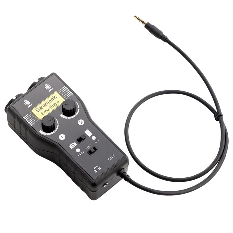 Адаптер Saramonic SmartRig+ Di для микрофона и гитары двухканальный-1